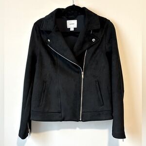 Old Navy Moto Jacket Size Medium Black